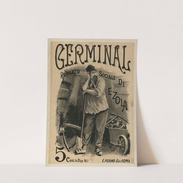 Germinal romanzo sociale di E. Zola (1890) by Ottavio Rodella Tavio