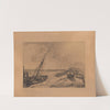 Gestrande schuiten by James Ensor
