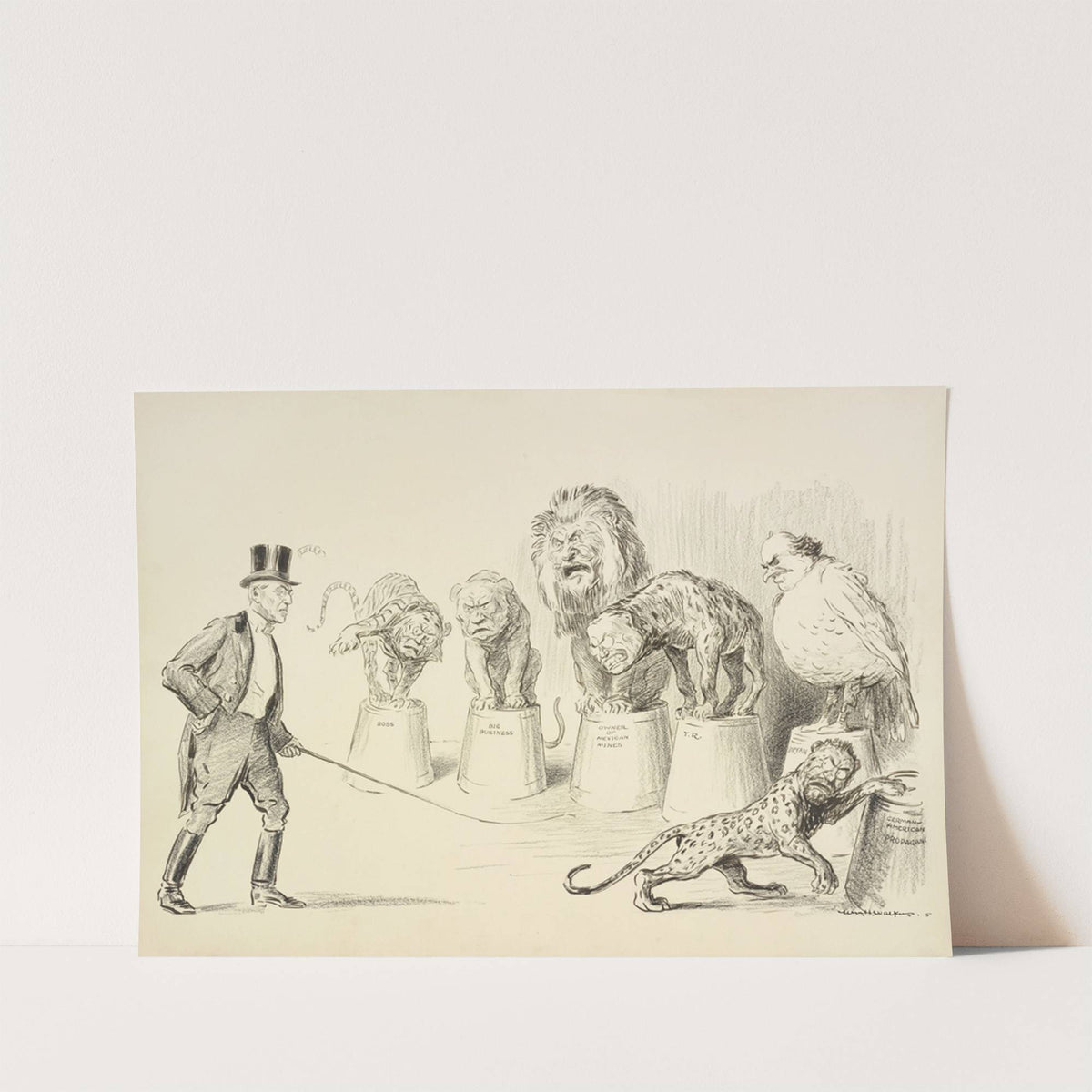 Get back in your place (1915) by William Henry Walker
