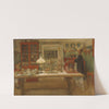 Getting Ready for a Game (1901) by Carl Larsson