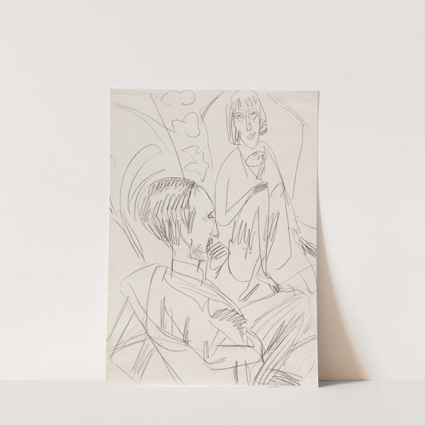 Gewecke und Erna (1913) by Ernst Ludwig Kirchner