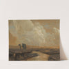 Gewitter im Moor mit Wolkenschatten by Ludwig Dill