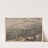 Gezicht by Chatsworth in Derbyshire by Jan Siberechts