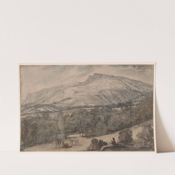 Gezicht by Chatsworth in Derbyshire by Jan Siberechts