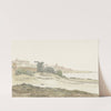 Gezicht op Barletta gelegen aan de kust (1778) by Abraham-Louis-Rodolphe Ducros