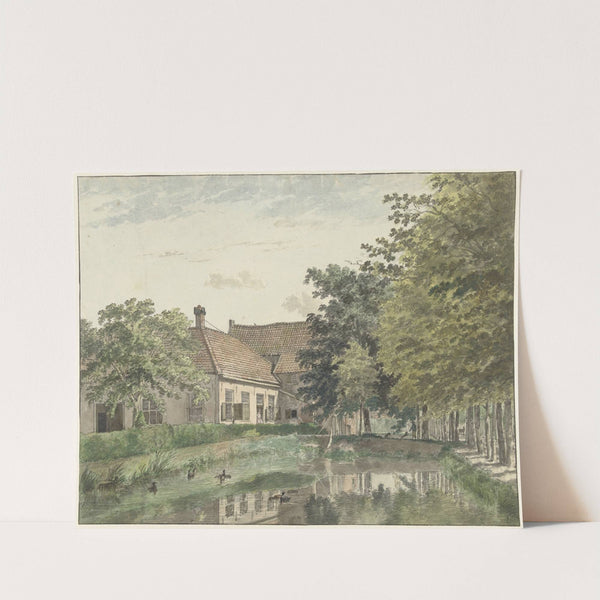 Gezicht op de buitenplaats Watergoor bij Nijkerk by Wybrand Hendriks