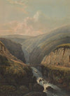 Gezicht op de rivier Brandas op Java De rivier Brandas als bergstroom (1869)