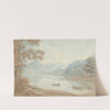 Gezicht op Derwent Water, in de richting van Borrowdale (Cumberland) by Thomas Hearne