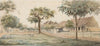 Gezicht op een Nederlandse nederzetting in Indonesië, J. G. van der Does