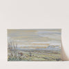 Gezicht op een vlak landschap (1881) by Johan Antonie de Jonge