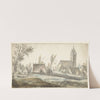 Gezicht op het dorp Soest (1619 - 1690) by Antonie Waterloo