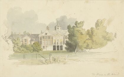 Gezicht op Huis ten Bosch
