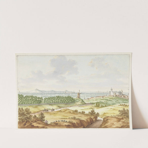 Gezicht op Kleef van de Galgenberg by Jan van Call the elder