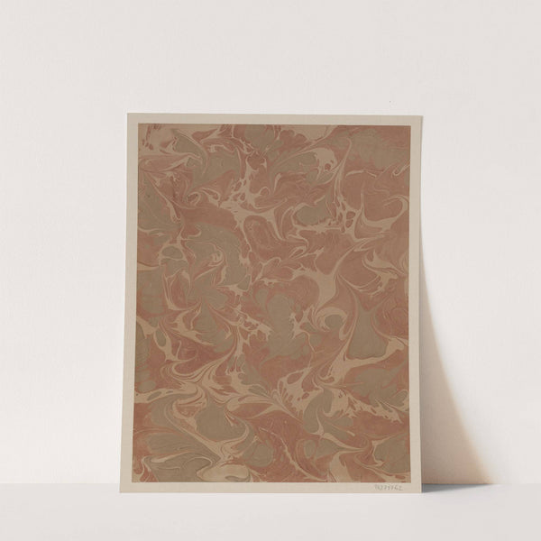 Gezogenes Marmorpapier (1900) by Hugo Ochmann