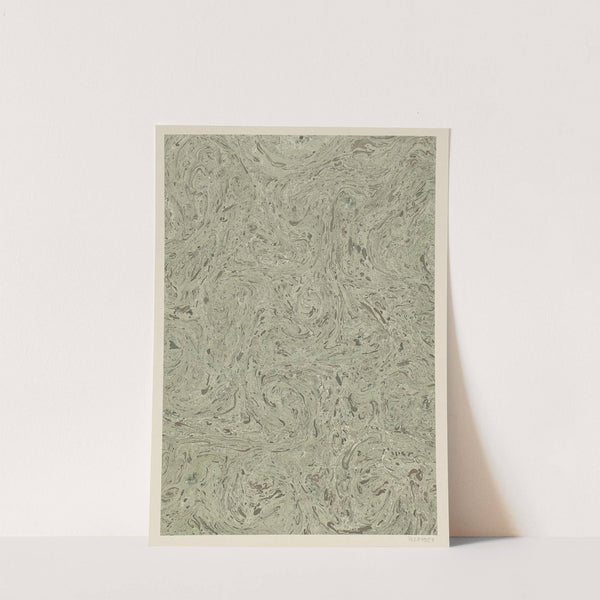 Gezogenes Marmorpapier (1900) by Andreas Haussmann