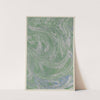 Gezogenes Marmorpapier (mit bronzefarbenen Sprenkeln) (1904 - 1907) by A. u. P. Renner