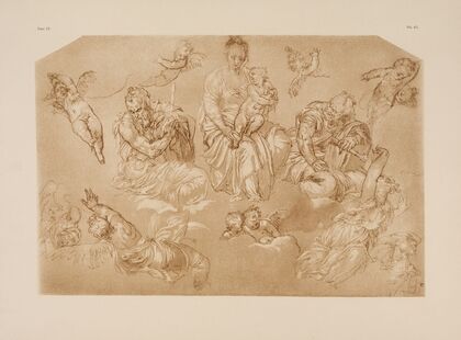 Gian Battista Zelotti – The blessed virgin and child with saints and angels
