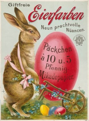 Giftfreie Eierfarben Neun prachtvolle Nuancen (1890)