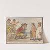 Gig hauling, or gentlemanly amusement for the nineteenth century (1801) by Thomas Rowlandson