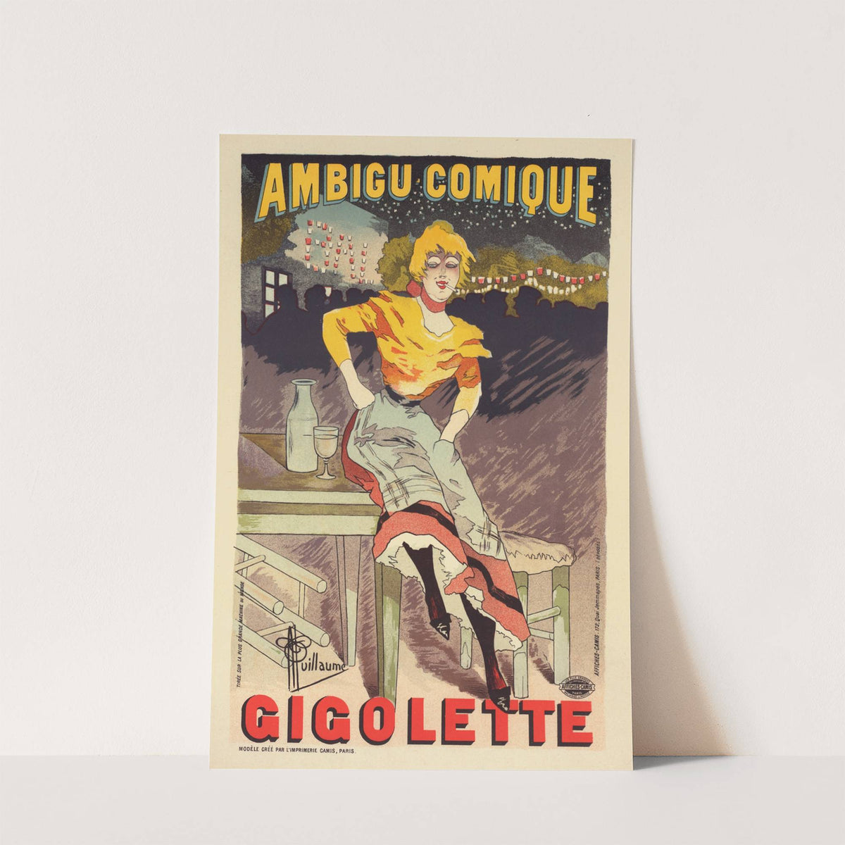 Gigolette (1896) by Albert Guillaume