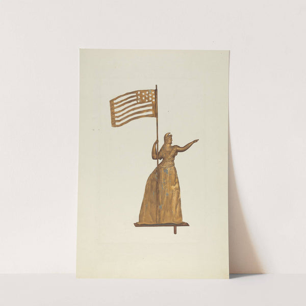 Gilt Weather Vane by Frances Cohen