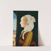 Ginevra Bentivoglio (c. 1474) by Ercole de''' Roberti