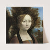 Ginevra de&#8217; Benci (obverse) (c. 1474-1478) by Leonardo da Vinci