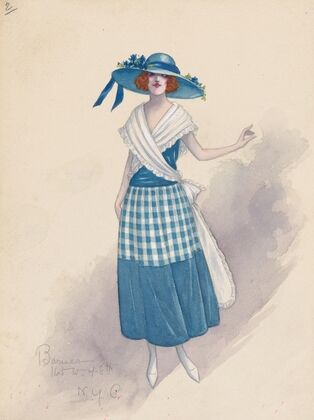 Gingham girl, 2