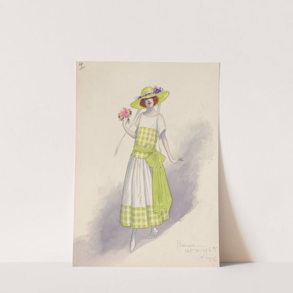 Gingham girl, 4 by Will R. Barnes