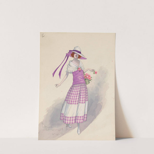 Gingham girl, 5 by Will R. Barnes