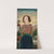 Girl against the background of a landscape with a windmill by Tadeusz Makowski