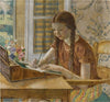 Girl at Writing Desk (1927)