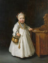 Girl by a High Chair