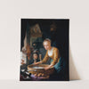 Girl Chopping Onions by Gerrit Dou