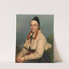 Girl from Dalarne (1843-1876) by Jozef Van Lerius