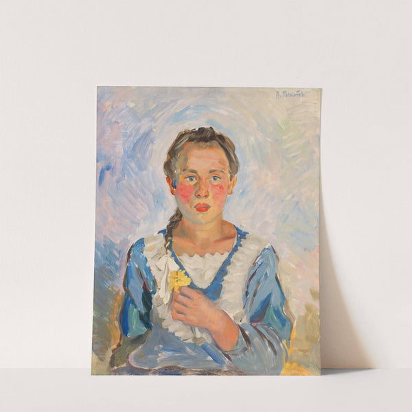Girl from Nižný Hrabovec by Štefan Polkoráb