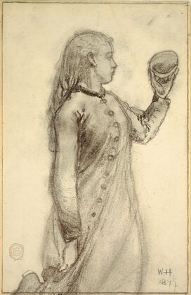Girl Holding a Shell