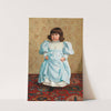 Girl In A Blue Frock by Dominik Skutetzky
