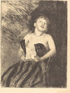 Girl in a Corset (Mädchen im Korsett) (1895)