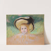 Girl in a Hat with a Black Ribbon (circa 1901-02) by Mary Cassatt