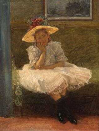 Girl in a hat