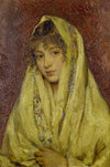 Girl In A Yellow Shawl