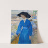 Girl in Blue by Carl Wilhelmson