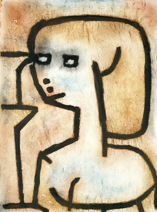 Girl in Mourning
