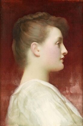 Girl in profile