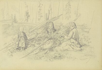 Girl in the garden
