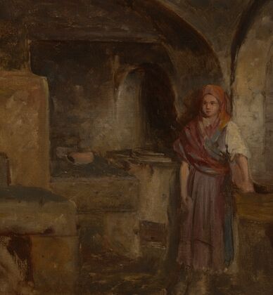 Girl in the Kitchen (1870-1875)