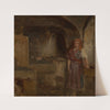 Girl in the Kitchen (1870-1875) by Aleksander Kotsis
