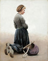 Girl kneeling (1881)