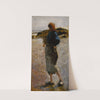 Girl on the Beach, Sketch for &#039;Oyster Gatherers of Cancale&#039; by John Singer Sargent